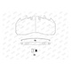 BRAKE PAD KIT JURID VOLVO WVA29174+29218+29273